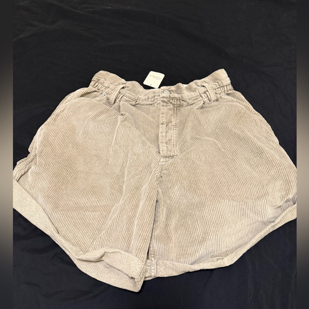 Free People Corduroy short/ Cammie Slouchy Short